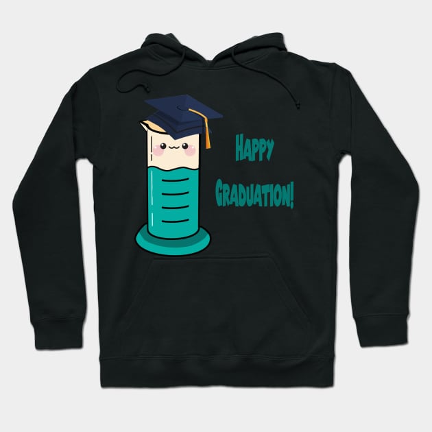 Happy Graduation Cylinder Hoodie by charm3596